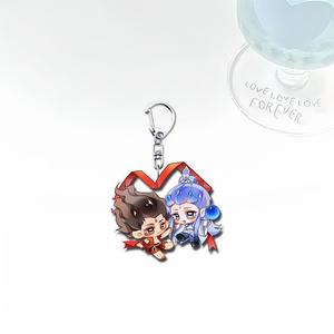 Llavero mágico para niños de Nezha, PVC, acrílico, estilo explosión, película de dibujos animados de Anime, accesorios periféricos, bolsa de regalo, colgante - Product Image 5