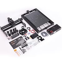 Mini routeur de bureau CNC 4030 Pro 3 axes 500W pour le travail du bois, moteur pas à pas NEMA 23, broche simple, contrôle GRBL, table en aluminium