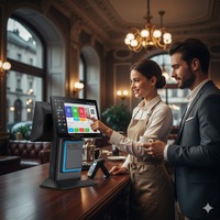 Terminal de paiement de facturation complète en ligne tout-en-un LongFly Machine de caisse enregistreuse Windows POS TPV EPOS