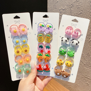 Élastiques à <span class=keywords><strong>Cheveux</strong></span> Mignons et Tendance pour Bébés et Enfants, Petits Formats, <span class=keywords><strong>Accessoires</strong></span> Capillaires Élastiques pour Filles - Product Image 4