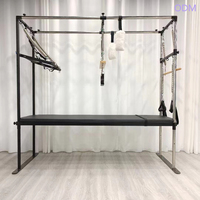 Cama de Pilates de Aluminio de Precisión Biomecánica para Rehabilitación Clínica y Sistemas de Entrenamiento de Alineación Postural Direct Pilates Reformers