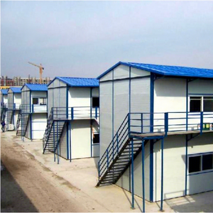 TOPPRE-Maison traditionnelle préfabriquée de type K pour travailleur bon marché, dortoir, cantine, bureau, atelier, panneau sandwich en acier, maison K - Product Image 1
