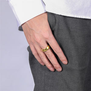 Tempusort Classic Gepersonaliseerde 2/4/6/8mm Trouwring Verguld Gewelfde Hoogglans Tungsten Ringen voor Dames Heren Verloving - Product Image 4