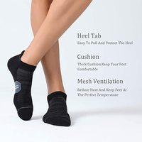 1 paire de chaussettes de cheville de sport, chaussettes à Compression, couleur unie, pour le Basketball