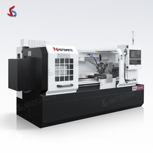 เครื่องกลึงเตียงแบน <span class=keywords><strong>CNC</strong></span> เครื่อง <span class=keywords><strong>CNC</strong></span> เครื่องกลึงโลหะด้วย Ck6140หมุนแบบ Torno ความเร็วสูง - Product Image 2