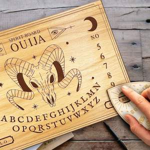 Vente en gros Cadeau d'Halloween Sorcière Wicca Accesorios Décor Gothique Spirituel Divin <span class=keywords><strong>Ouija</strong></span> <span class=keywords><strong>Jeu</strong></span> de société - Product Image 4