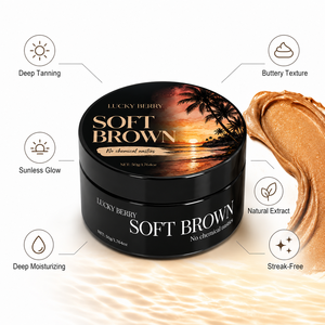 Crema Aceleradora del Bronceado Orgánica a Base de Hierbas con Fragancia de Coco para Cuerpo y <span class=keywords><strong>Piernas</strong></span> de Mujer, Marca Privada OEM, Uso Comercial - Product Image 3