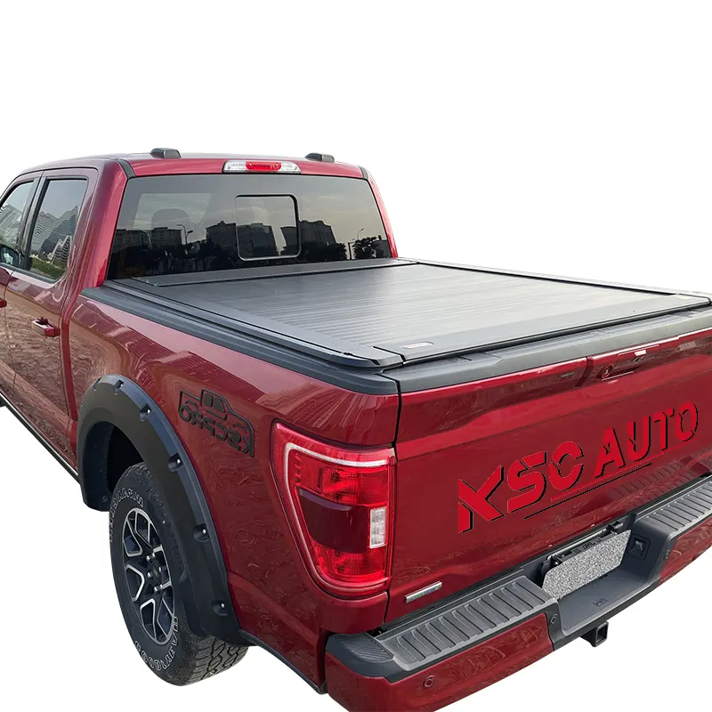 KSCAUTO Nouveau Design XB Série Lit de Camion Électrique Rétractable Volet Roulant Tonneau Couverture pour Chevy Silverado 2019 'Lit 2023-5.8