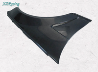 Ailes de voiture en fibre de carbone AT pour Mercedes-Benz Classe C W204 2008-2013 Kits de carrosserie aérodynamiques Pièces automobiles Accessoires de voiture