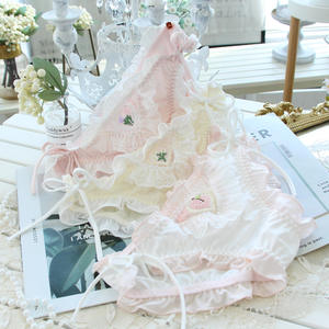 Dalian Half Awakening Mary – Robe grande taille pour femme, 100,00 kg, en coton, avec bretelles en dentelle, style japonais, peinte à la main, taille mi-haute, douce, sexy et tendance - Product Image 2