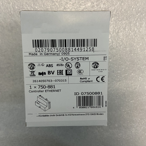 WA & Go โมดูลควบคุมอีเทอร์เน็ต750 881 PLC สำหรับระบบอัตโนมัติในโรงงานอุตสาหกรรม - Product Image 5