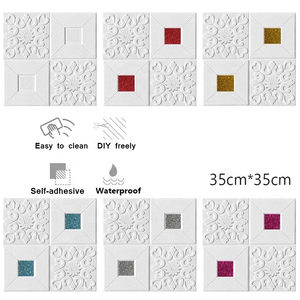 Giấy Dán Tường Xốp PE Tự Dính Đồ Trang Trí Tường Bảng 3d - Product Image 2