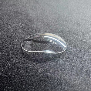 Verre de montre en saphir à double courbure concave-convexe, un côté concave, un côté convexe, avec revêtement antireflet - Product Image 2