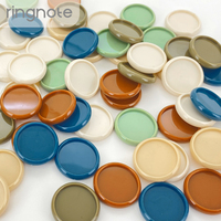 Anneaux de reliure RINGNOTE 32 mm en ABS, 1,25 pouce, lot de 1000, couleurs tendance, pour carnets, journaux, agendas, couvertures rigides en cuir/PVC/PP