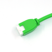 5557 Kabel Terminal Injeksi Plastik Pria-Wanita Molex 4.2mm Pitch Housing Plastik 600V Tembaga Berlapis Perak PVC Nylon