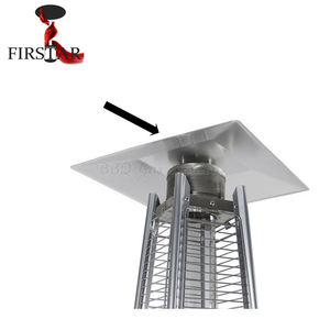 Réflecteur de flamme de <span class=keywords><strong>gaz</strong></span> de pièce de rechange de réchauffeur de patio de pyramide extérieure - Product Image 2