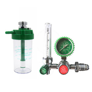 Oxy xi lanh bullnose <span class=keywords><strong>Flow</strong></span> <span class=keywords><strong>Meter</strong></span> y tế oxy lưu lượng kế với độ ẩm chai - Product Image 4