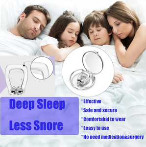 <span class=keywords><strong>Anti</strong></span>-<span class=keywords><strong>ronflement</strong></span> Silicone médical plus petit correcteur pince nasale nez sur les anneaux de nez - Product Image 2