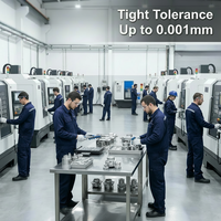 Service de fraisage et de tournage CNC 5 axes pour les pièces métalliques de précision de la robotique, de l'aérospatiale et de l'automobile