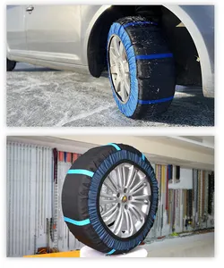 BOHU Tire Storage Bag Portable Winter Tire Cover Snowy Road Car Textile Winter Emergency Kit Snow Socks