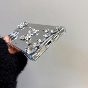 Funda Protectora 2 en 1 Simple para Samsung S26 Ultra con Superficie de Espejo con Incrustaciones de Diamantes, Antigolpes para la Serie Samsung <span class=keywords><strong>S</strong></span> - Product Image 2
