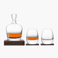 Juego de Decantador de Whisky con Diseño Nuevo 2024 con 2 Vasos para Licor