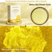 Soin des pieds de luxe en 4 étapes, parfum citron intense, gelée pour pédicure |   Formule de gelée activée par l'eau |   Fournisseur direct de produits de beauté pour salons de beauté en gros
