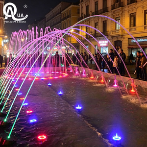 Fontaine Laminar Water Crown : Jets d'eau lumineux haute performance pour hôtels, centres commerciaux et expositions de jardins - Product Image 1