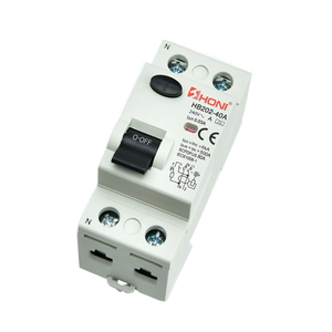 HONI Brand Mini <span class=keywords><strong>2P</strong></span> <span class=keywords><strong>ID</strong></span> RCCB 6KA <span class=keywords><strong>40A</strong></span> <span class=keywords><strong>30MA</strong></span> Courant résiduel en cuivre pour équipement électronique H202-<span class=keywords><strong>40A</strong></span> Courant nominal 63A - Product Image 2