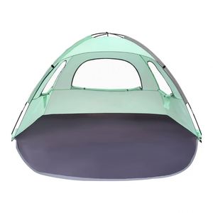 Carpa de Camping para Parque o Playa, Ventilada, con Protección Solar, para 3-4 Personas, Multifuncional, Portátil, para Exteriores, de Una Habitación, para las Cuatro Estaciones - Product Image 1