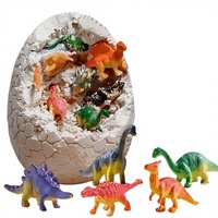 Kit de Excavación de Fósiles de Dinosaurios de PVC al por Mayor, Escala 1/12, 2000 Piezas, Caja Misteriosa de Bloques de Excavación para Niños, Venta al por Mayor