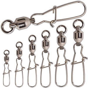 Yousya Hameçons pivotants de style américain à haute résistance avec roulement à billes et clip de qualité - Product Image 2