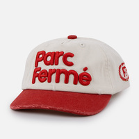 Casquette de baseball non structurée à visière courte, style rétro vintage vieilli, avec logo brodé, bicolore, fabriquée par un fabricant OEM certifié BSCI