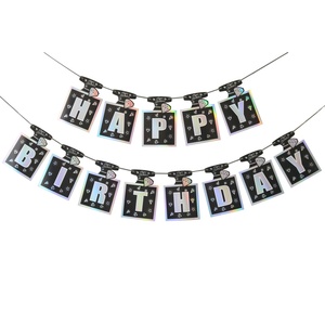 Guirnalda de Banderines Rectangulares de Papel con Letras en Inglés, Fragancia <span class=keywords><strong>para</strong></span> Mujer, Regalo de Cumpleaños <span class=keywords><strong>para</strong></span> Abuela, Popular en <span class=keywords><strong>Internet</strong></span> - Product Image 6