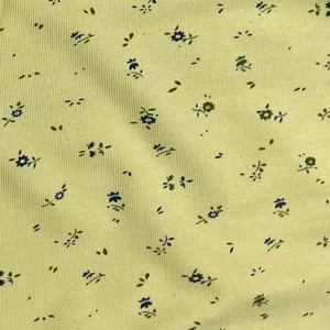 2-c2058 #   Tissu tricoté floral haute élasticité 175 cm 260 g 92 % rayonne 8 % élasthanne motif pâte à choux jaune d'œuf tissu confortable pour vêtements - Product Image 4