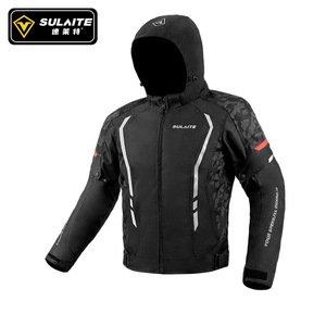 Chaqueta de Motociclismo Sulaite, Cortavientos, Unisex, Ropa de Ciclismo para Adultos, Equipo de Protección Cálido para Invierno - Product Image 5