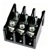 Bloc de distribution de puissance de type américain série ATB-175, 175A 600V UL CQC RoHS, 1 à 3 pôles, bornier à vis
