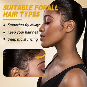 عصا شمع الشعر بعلامة خاصة عصا شمع الشعر تدوم طويلاً غير زيتي مقاوم للماء عصا جل للشعر للشعر - Product Image 3