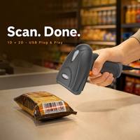 UIMG HS20 OEM Vente en gros Scanner de codes-barres 2D CMOS USB QR PDF417 EAN-13 pour supermarchés et chaînes de magasins