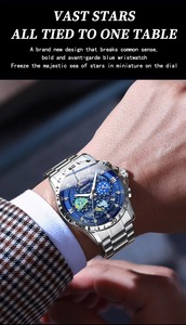Montre de luxe de marque haut de gamme pour homme, étanche, avec affichage de la date et du jour, montre de sport pour homme, montre à quartz, Relogio Masculino - Product Image 6