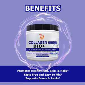 Collagène Bio+ en poudre OEM ODM, protéine de collagène bovin sodique pour la santé des articulations osseuses des adultes, qualité alimentaire - Product Image 4