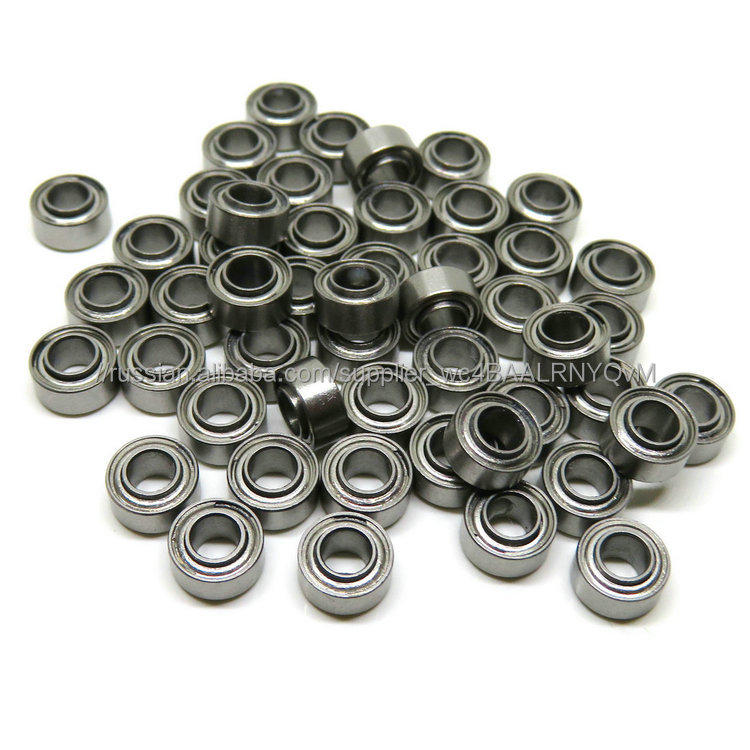 Rust Proof S-R2-5 ZZ-EE Deep Groove Ball Bearings With Extended Inner Ring 3.175x7.938x3.571/4.331
