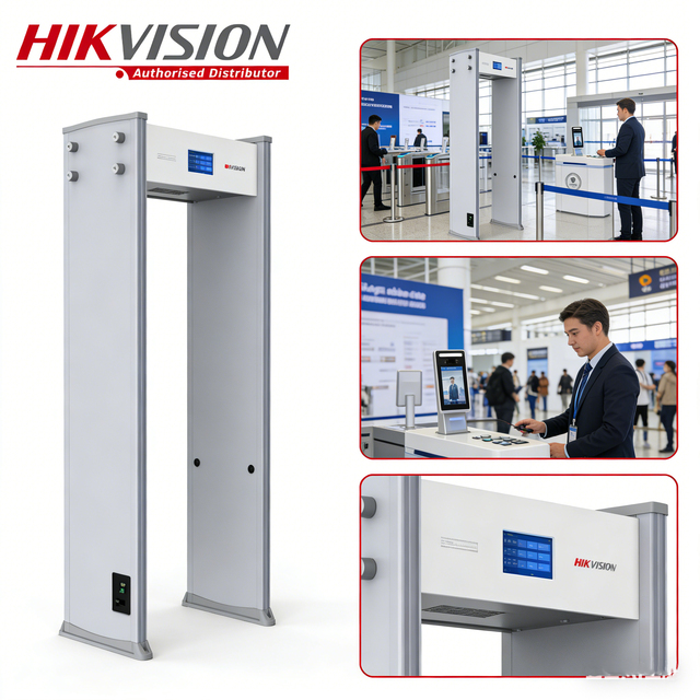 Hikvision ISD-SMG318L NEW Walk-through Metal Detector Support Detecting the Metal Object That Are Throwing Through the Detector