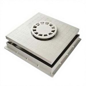 GRUPPO STAMPLAST SPA 40x40 Cadre de dispositif de drainage avec couvercle siphonné - Product Image 1