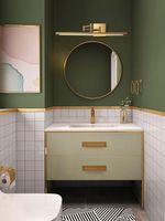 Vente en gros usine : Meuble de salle de bain mural moderne de luxe en marbre, taille personnalisée, pour hôtels et maisons, avec lavabo en pierre d'ardoise