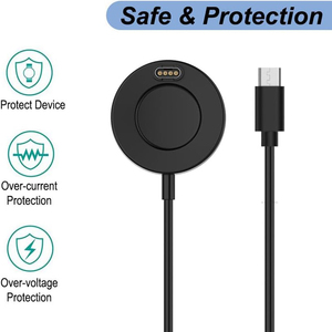 Câble de charge USB C pour <span class=keywords><strong>montre</strong></span> <span class=keywords><strong>Garmin</strong></span>, compatible avec <span class=keywords><strong>Garmin</strong></span> <span class=keywords><strong>Vivoactive</strong></span> 5 6, Forerunner 965 265, Fenix 8, Instinct 3, Venu 3s etc. - Product Image 5