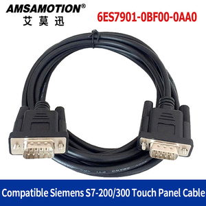 Cable Industrial Amsamotion 901-0BF00-0AA0 con Conductor de Cobre, Aislamiento de PVC y Revestimiento para Panel Táctil HMI Siemens S7-200 PLC - Product Image 2