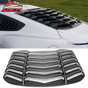 Cubierta para Ventana Trasera Estilo Ikon para Ford Mustang Coupe 15-24, Parasol, Cubierta de ABS Duradera Resistente a Arañazos, Accesorio Exterior para Automóvil - Product Image 2
