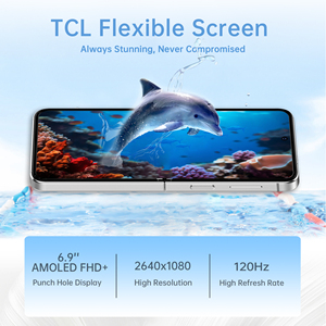 6.85โทรศัพท์มือถือพับได้ AMOLED บานพับรูปตัวยู120Hz 64MP หน้าจอของเหลวระดับโปร4000mAh - Product Image 2