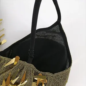 Сценическое платье с V-образным вырезом, женское платье для латинских танцев, 1920s, платье с бахромой, с открытой спиной, летнее Сетчатое платье с блестками - Product Image 5